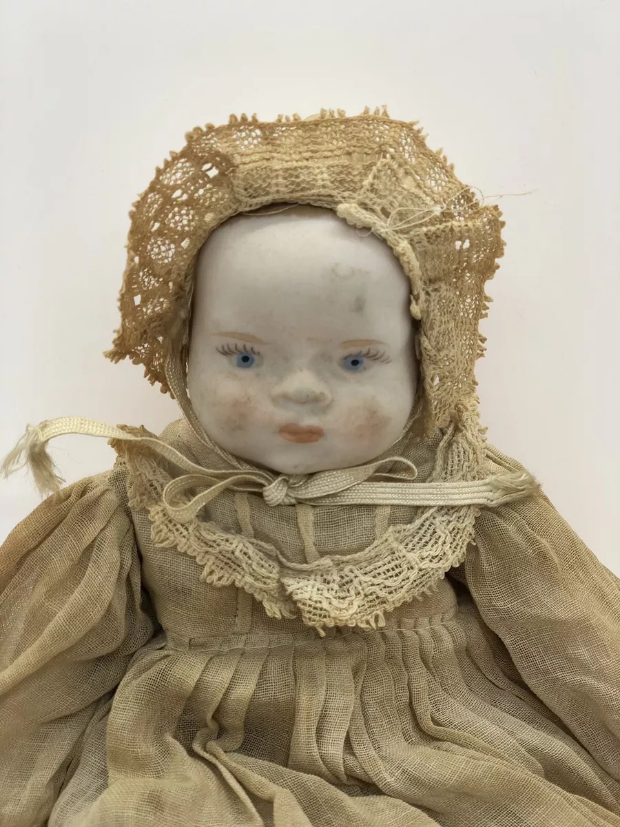 Vintage Japan Bisque Doll Baby Doll Porcelain Doll 