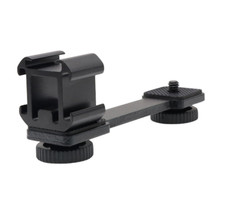 UNC 1/4'' Tripod Hot Shoe Mount Adapter Microphone Extension Bar Gimbal Tool