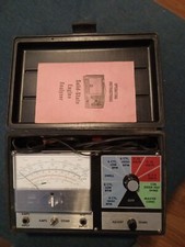 Vtg Engine Analyzer W Box And Instructions