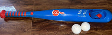 Nolan Ryan Self Pitching Pitch n Bat Collectible Bat Toy - Cap Toys Complete
