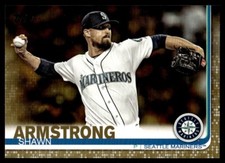2019 Topps Gold Shawn Armstrong 0201/2019 Seattle Mariners #517