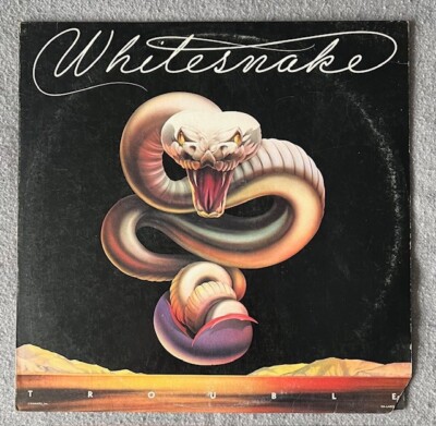 Whitesnake, Trouble, Vinyl 1978 - (UA-LA937) VG+ Condition