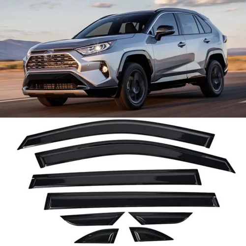 For Toyota Rav4 2019-2023 2024 Vent Wind Deflector Window Visor Rain Guard Shade