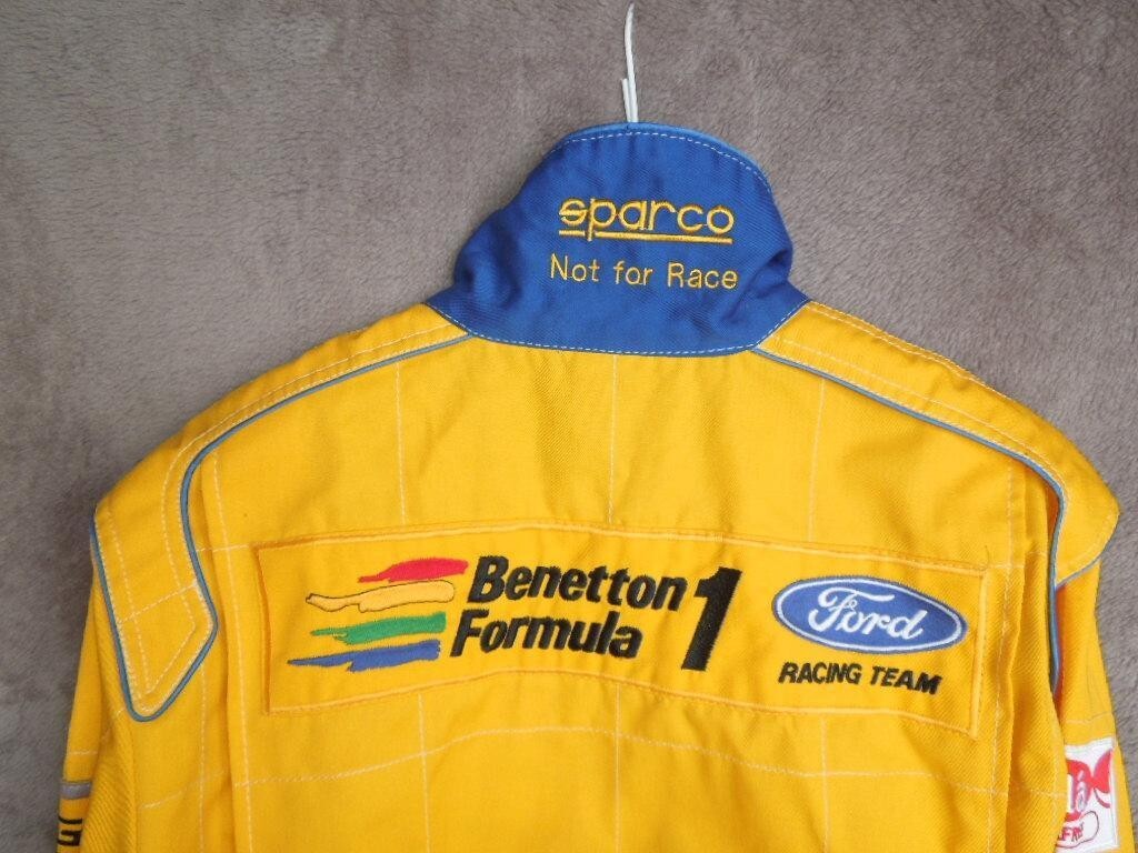 Sparco F1 レーシングジャケット FORD BENETTON Vintage Sparco x Benetton Formula1 x Ford Racing Team Jacket