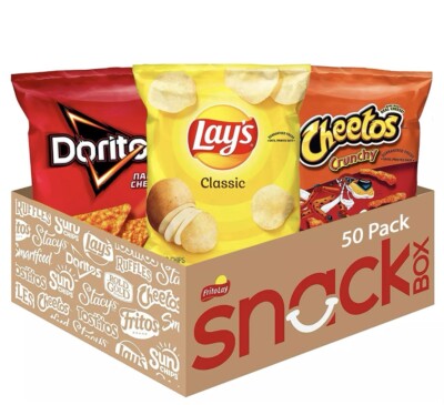 Frito-Lay Favorites Mix Variety Pack Chips & Snacks, 50 pk
