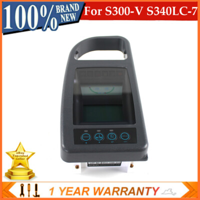 S300-V S340LC-7 LCD Gauge Panel 539-00048 539-00048B for Doosan Excavator