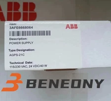 AGPS-21C ABB Frequency Converter Circuit Board Brand New in Box!Spot Goods