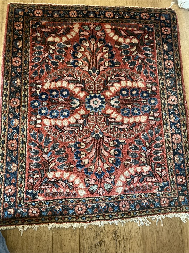 AntiquecRed wool prayer Rug /Islam prayer rug | eBay