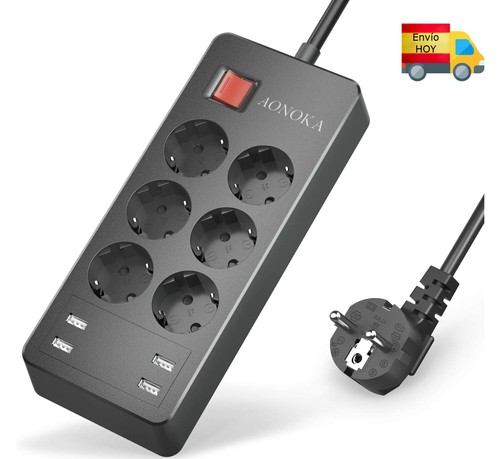 REGLETA 6 220V 4000W 4 PUERTOS ENVIO HOY | eBay