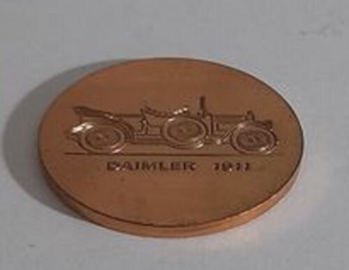 Daimler 1911 ADMV Organisation der Motorisierten in der DDR Medaille unedel - Picture 1 of 2