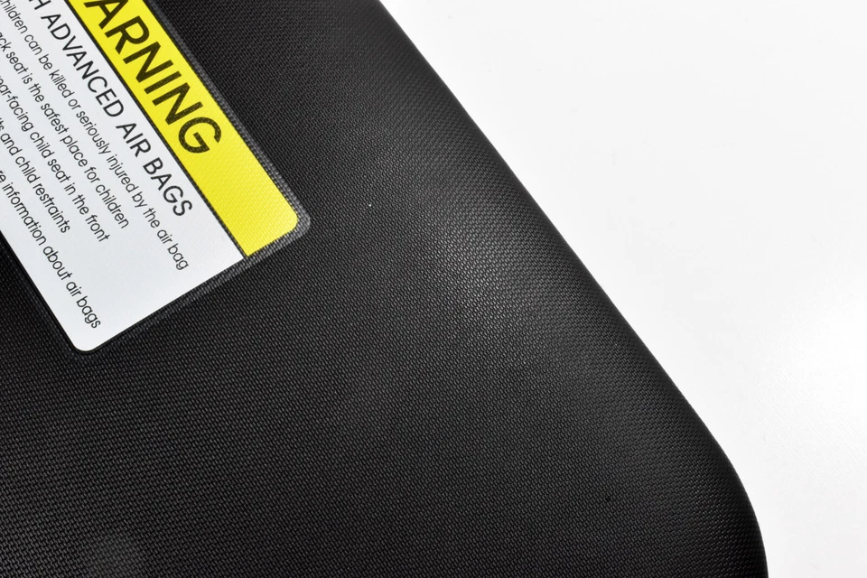 2014-2016 Kia Forte Koup Left Right Black Vinyl Sun Visor Set Pair OEM - Image 2 of 4