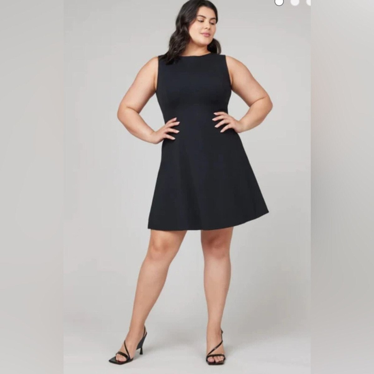 spanx dresses NWT The Perfect Fit and Flare Dress in Black size Large xx2025tnxgving end festivities looking perfectly this shoot and this Midi dresses Size:XXL (PRE-ORDER)