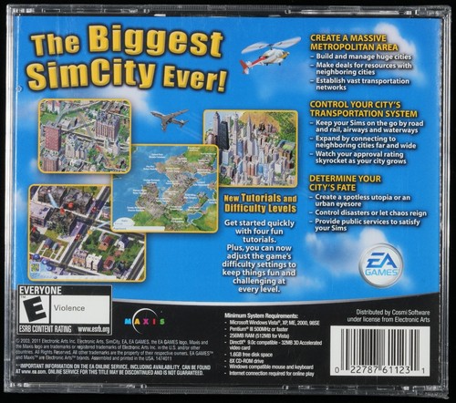 SimCity 4, WATA 9.6 A+/~VGA 90+ GOLD - Picture 4 of 6