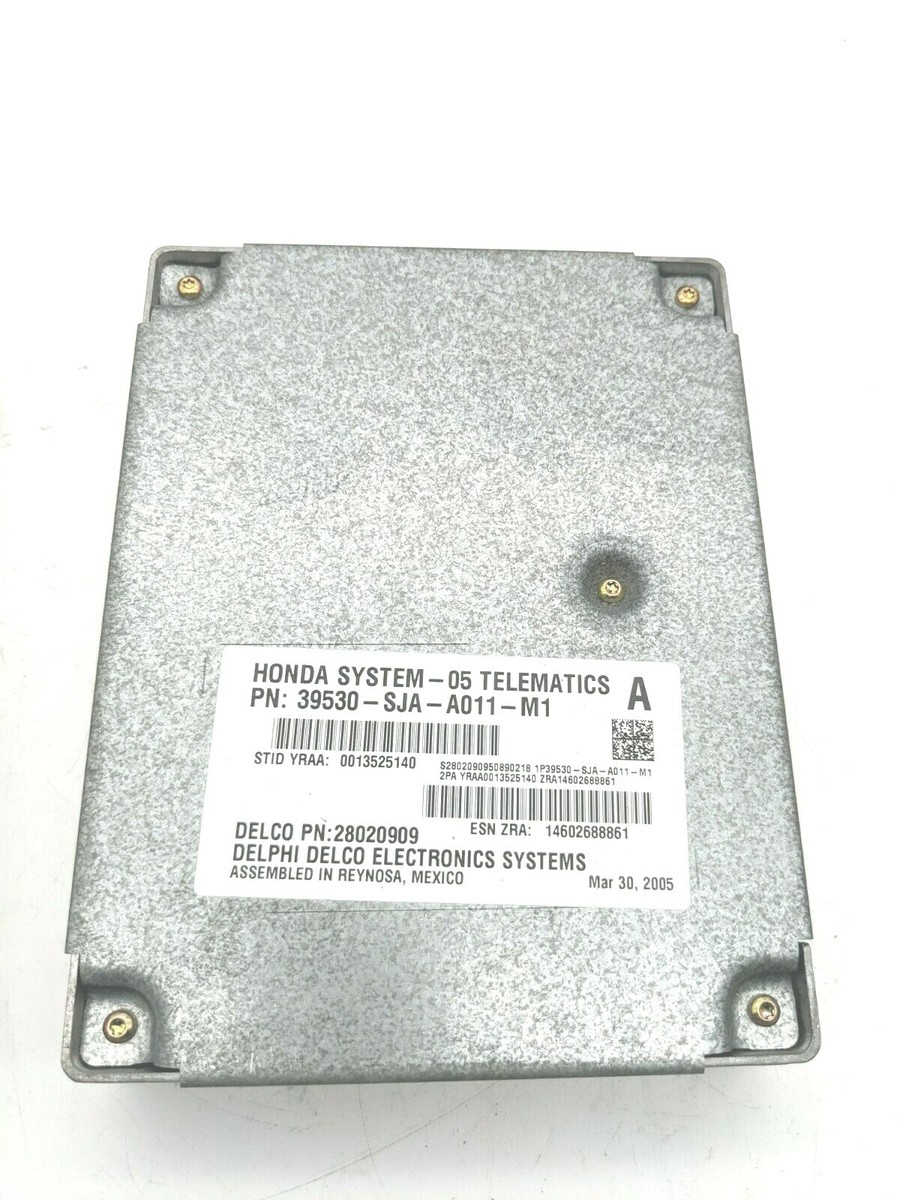 2005-2006 Acura RL Alpine GPS Navigation DVD ROM Drive W