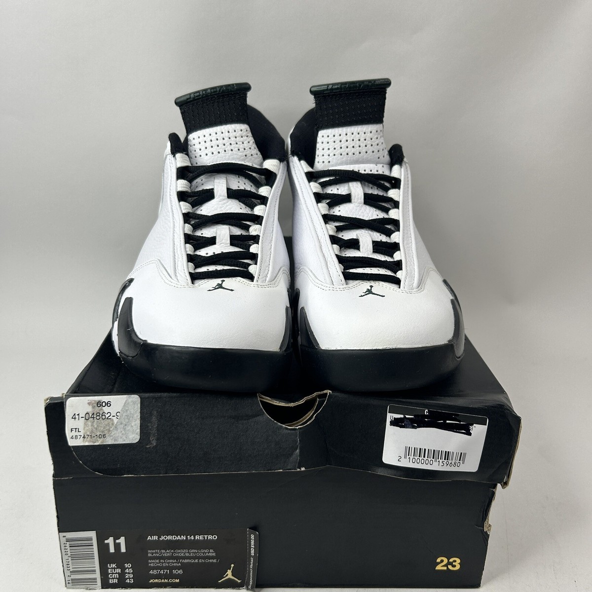Nike Air Jordan 14 Retro “Oxidized Green” 2016 487471-106