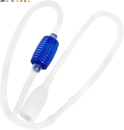 Aquarium Vacuum Siphon, Fish Tank Water Changer, Gravel Cleaner, Hand Pump