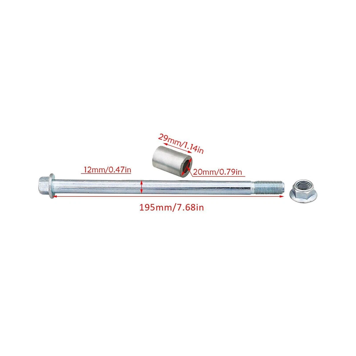 12mm axle spacer new arrivals