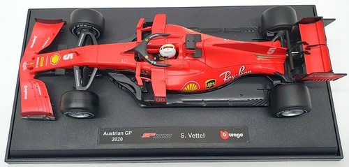 Modellino auto Burago scala 1/18 BU16808VW - Ferrari SF1000 GP Austria 2020 S.Vettel - Foto 4 di 7