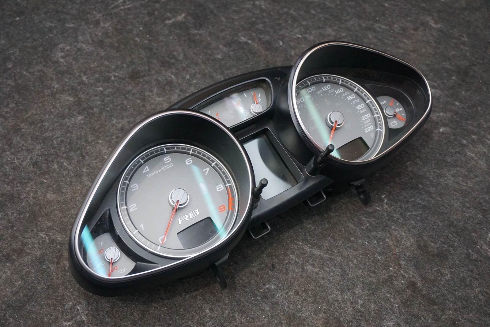 Dash Speedometer Instrument Gauge Cluster OEM MPH 420920981J Audi R8 2011-13