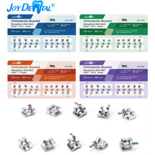 Dental Orthodontic Metal Brackets Braces MIM Mini Roth/MBT 018/022 Hooks 3/345