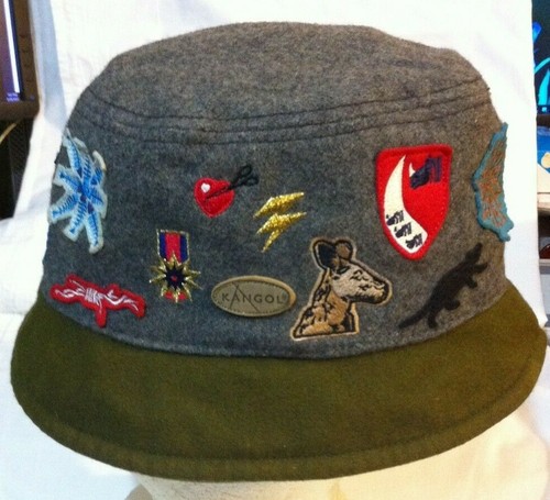 Vintage KANGOL wool bucket hat with 