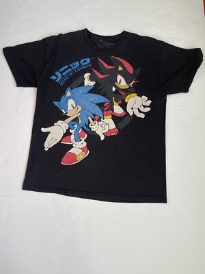 RARE Vintage Sonic The Hedgehog Shadow T-shirt, size Large Unisex