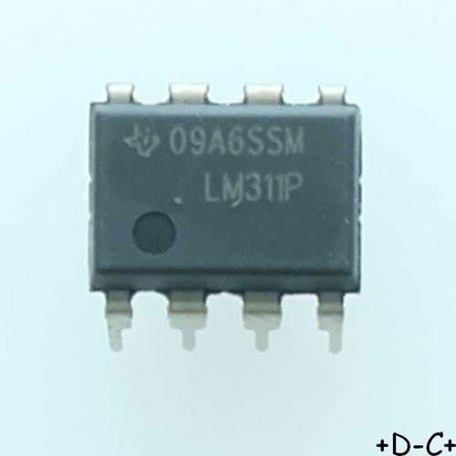 LM311P Differential Comparator With Strobes DIP-8 Texas RoHS (lot de 4) - Bild 2 von 2