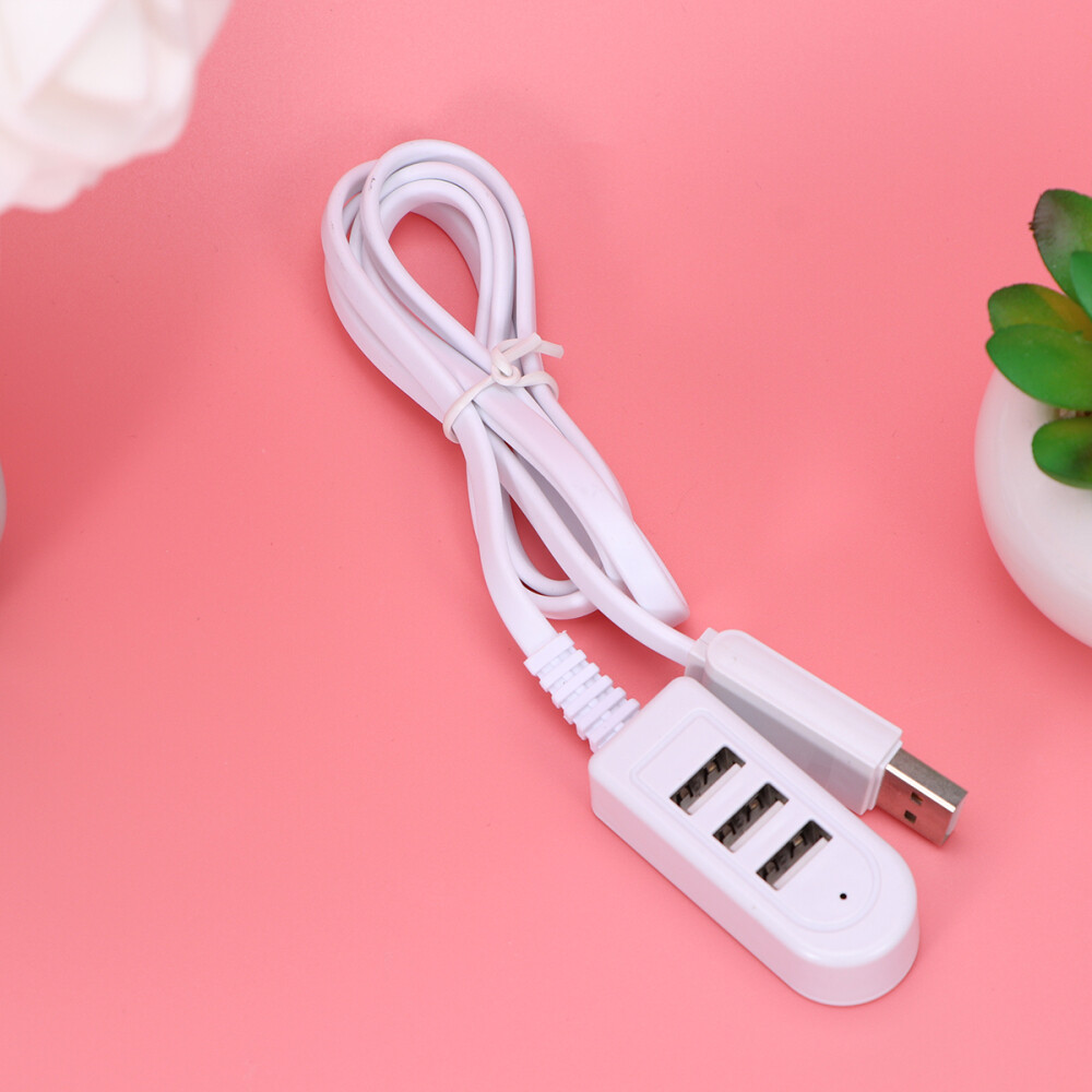 Ultra Slim 4-Port USB 3.0 Hub with Powered Splitter for PC & Laptop  