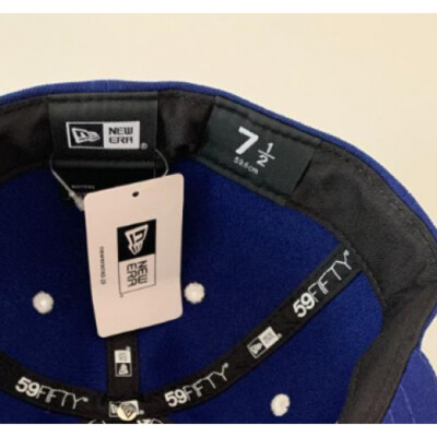 SAINT Mxxxxxx × BORNXRAISED × New Era CAP Size:7 1/2 Blue NM