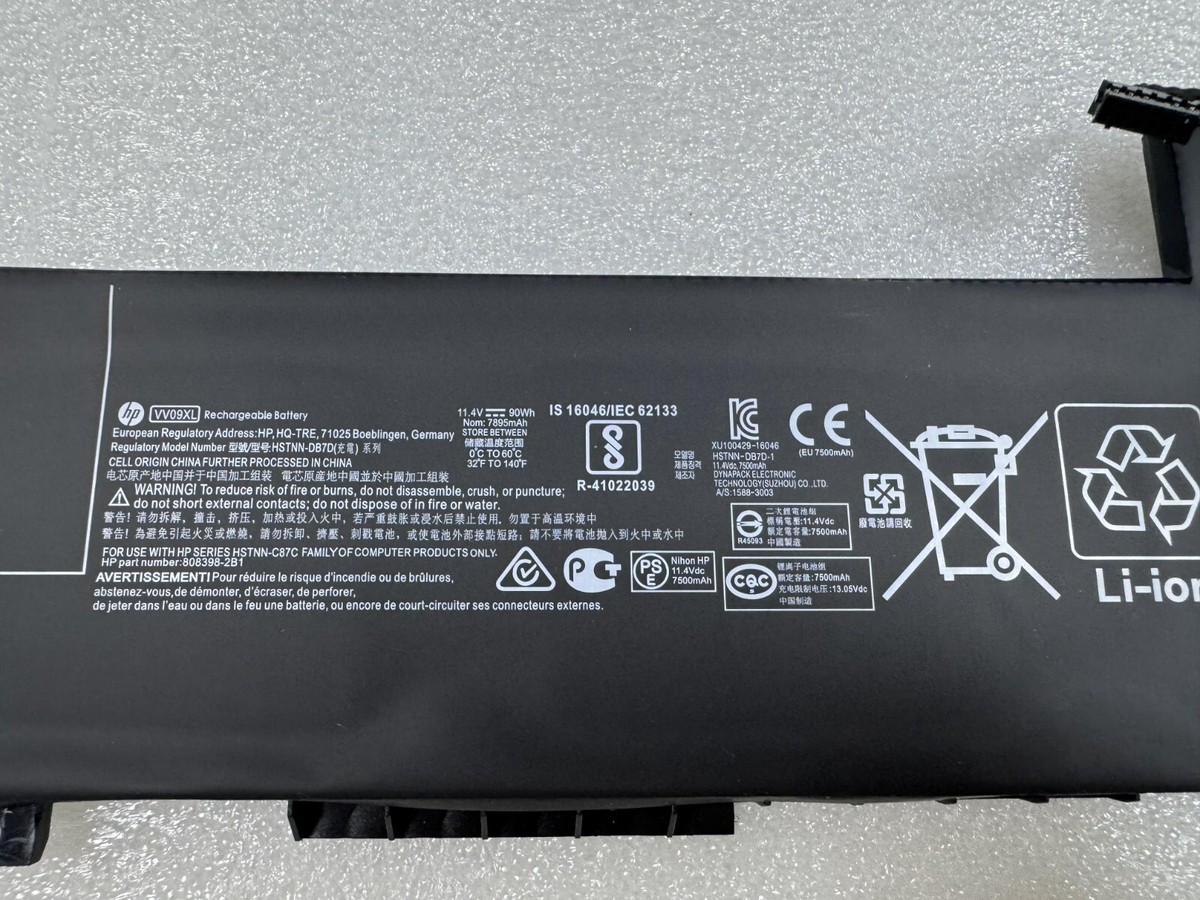 Genuine VV09XL battery For HP ZBook 15 G3 15 G4 17 G3 HSTNN Genuine VV09XL battery For HP ZBook 15 G3 15 G4 17 G3 HSTNN