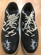 AMED ROSARIO Autographed Game-Used Cleats Black New Balance JSA  ~ Z40334