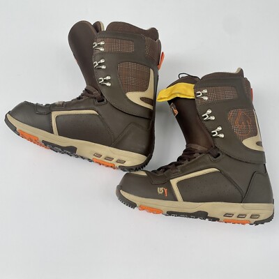 Burton Hail Snowboard Boots US 12, UK 11, Mondo 30, Euro 46 Brown
