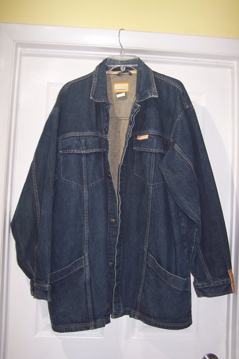 VTG Michael Jordan Rare Two3 Denim Jacket XL Dark Blue Denim VTG Michael Jordan Rare Two3 Denim Jacket XL Dark Blue Denim