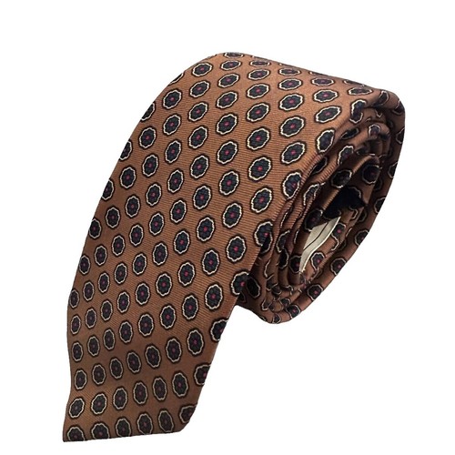 Cravate HERMÈS Vintage En Soie - Longueur 150cm - Modèle 5452fa - Occasion