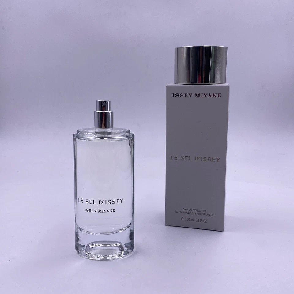 Issey Miyake Le Sel D'issey Eau De Toilette 3.3 OZ eau de parfum spray para hombres nuevo sellado Foto 4 de 4