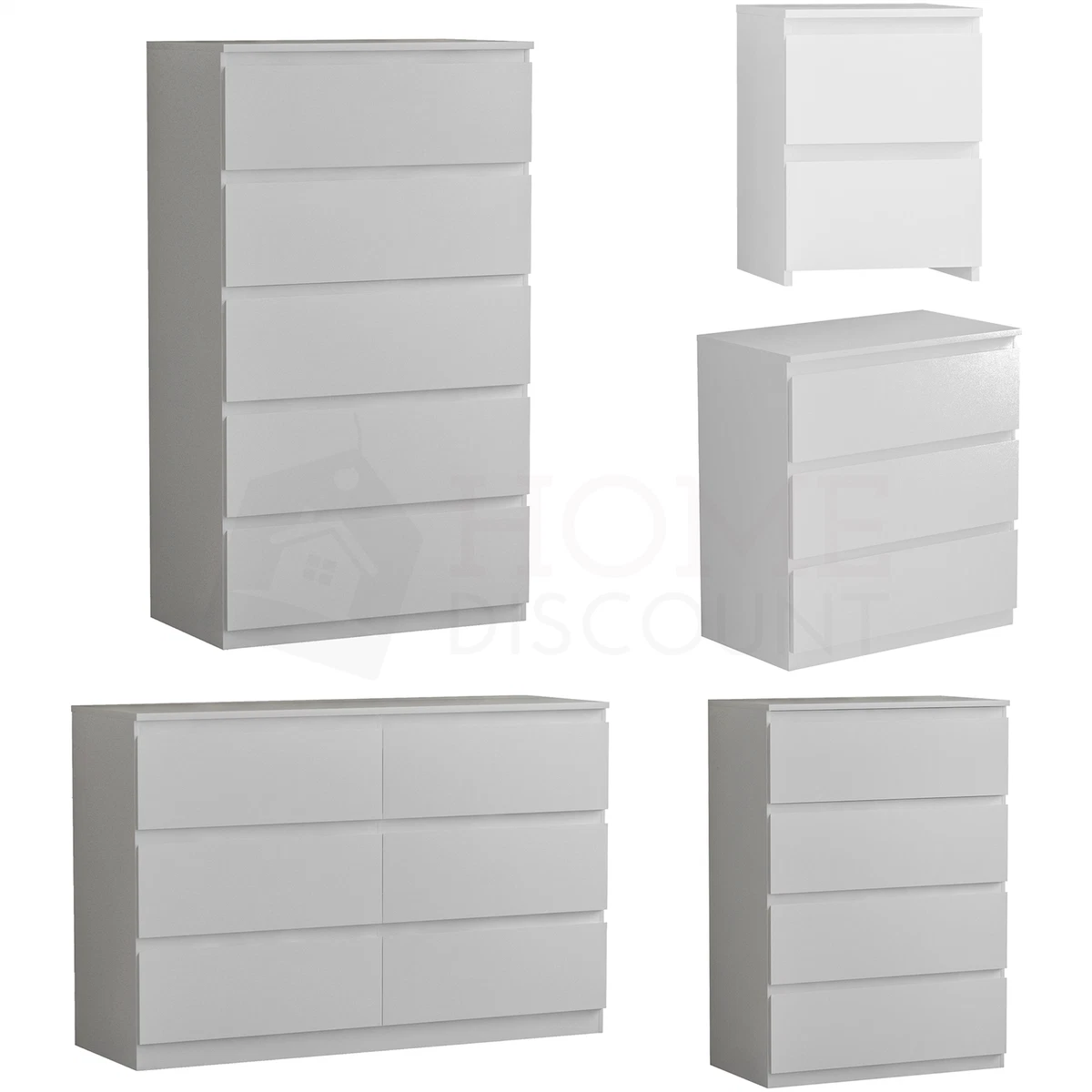 Modern white 2024 bedroom dresser