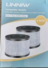2 PACK MK06 MK01 True Style Replacement Filter Compatible TZ-K1 HAP601  6391RGB 
