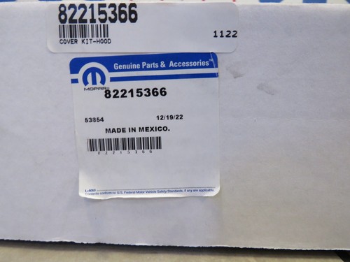 JEEP WRANGLER GLADIATOR 3.0L DIESEL Cold Weather Grille Cover Kit NEW OEM MOPAR - Picture 8 of 10