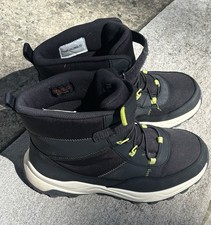 Kids' Noah Winter Boots - Cat Jack Charcoal Gray 1 Waterproof Boots Size 5