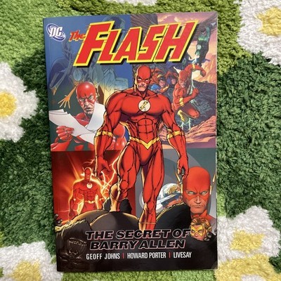 THE FLASH The Secret of Barry Allen Paperback Book By Geoff Johns DC Comics VG+