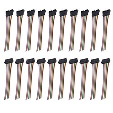 10 PCS 30cm 10-Pin Male to Female Breadboard Jumper Wire Ribbon Cable 2.54mm