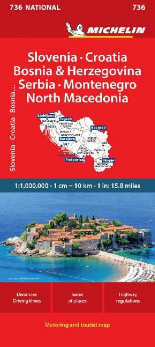 Michelin Slowenien Montenegro Bosnien Kroatien Serbien Michelin