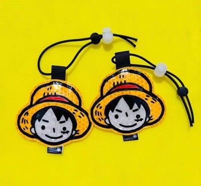 One Piece Luffy D Hanging Reflector  For Bicycles And Bags