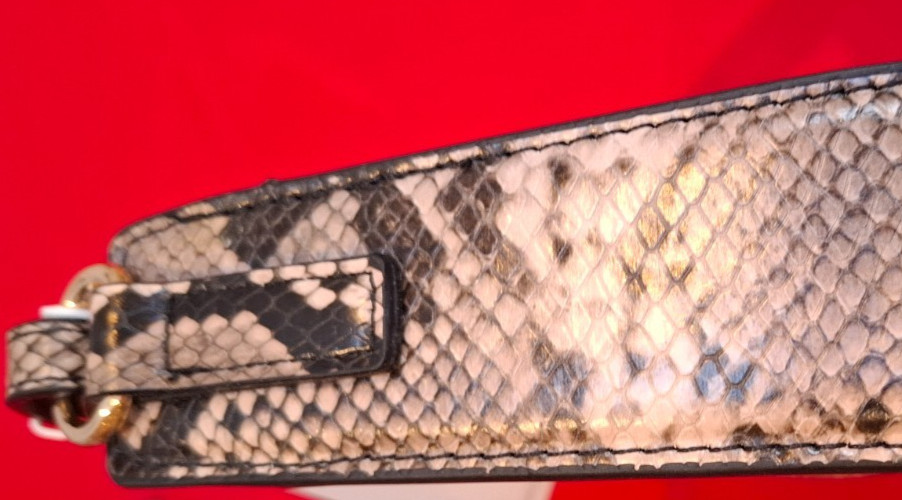 RRP£29.5 M&S Ladies Faux Leather Snakeskin Vegan handbag BNWT image 6