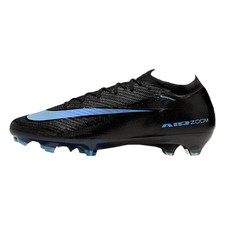 Nike Mercurial Vapor 16 Elite Firm-Ground Low-Top Soccer Cleats Black/Ice Blue