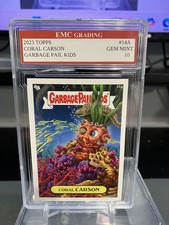 CORAL CARSON 2023 GARBAGE PAIL KIDS GPK 14A GRADED 10 MINT CARD