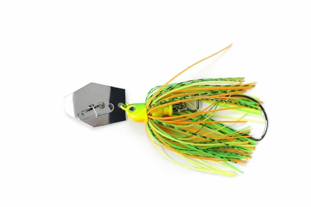 Chatterbait 4 Color Set 10 16G Bass Fishing Black Blade - Image 3