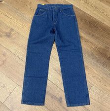 Rustler Men s Straight Regular Fit Medium Wash Blue Denim Jeans 5-Pocket Zip