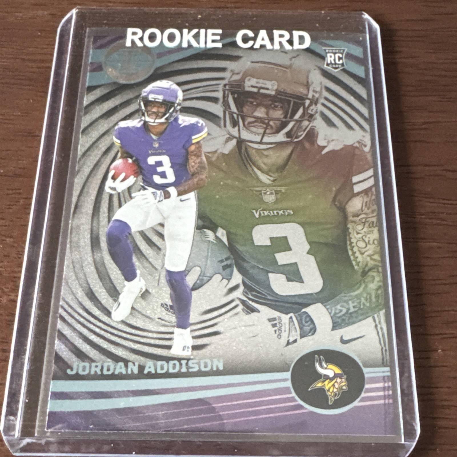 2023 Panini Illusions - Jordan Addison #73 Dots (RC)