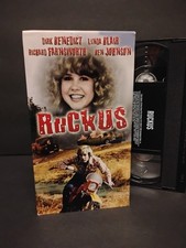 RUCKUS VHS Tape 1984 Action Thriller Dirk Ben...